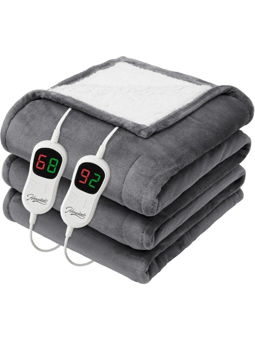 Cozy Queen Size Heated Electric Blanket 84"x90" - Soft, Warm, Perfect for Winter